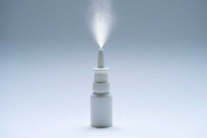 image of nasal spray bottle when explaining the differences between spravato vs antidepressants